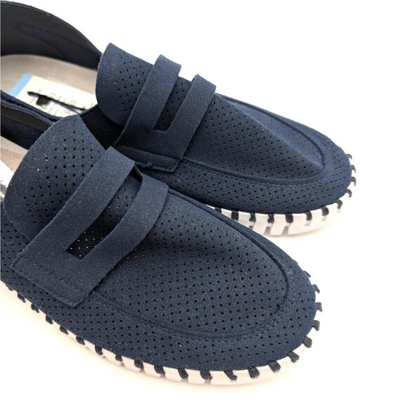 Ilse Jacobsen Tulip Slip-On Causal Shoes Round Toe Women's Blue Size US10 EU40 - Picture 9 of 11